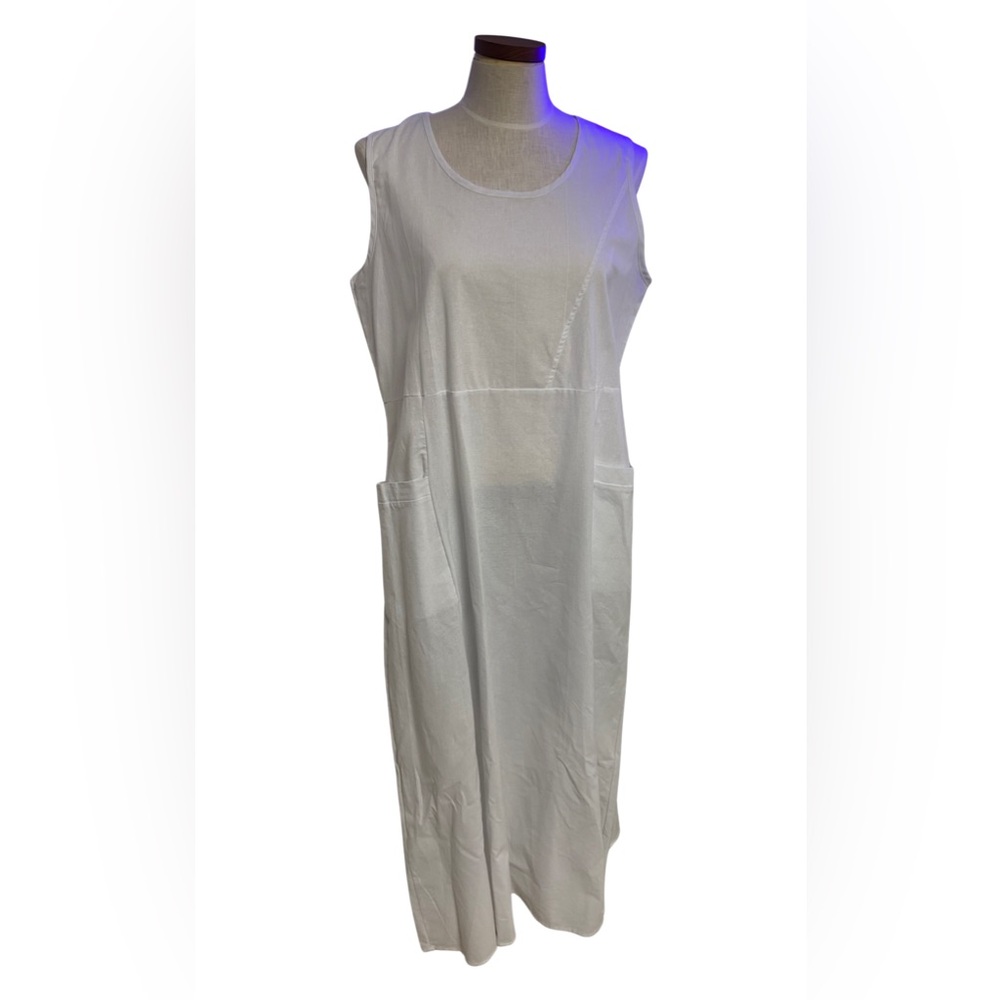 White Linen Rusticae Dress